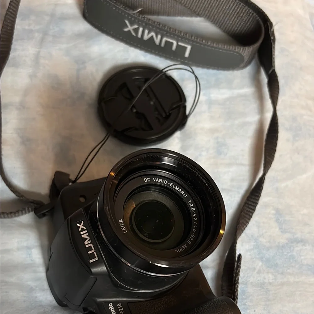 Panasonic Black Digital Camera with extra batteries and 16GB memory card